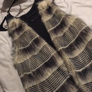 Faux Fur Vest (never been used/never worn)